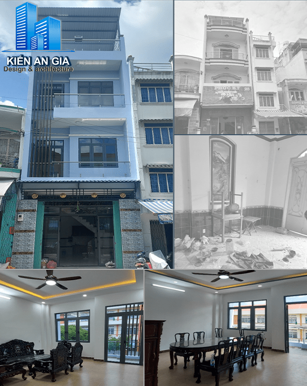 Sửa nhà nâng tầng Quận Tân Phú